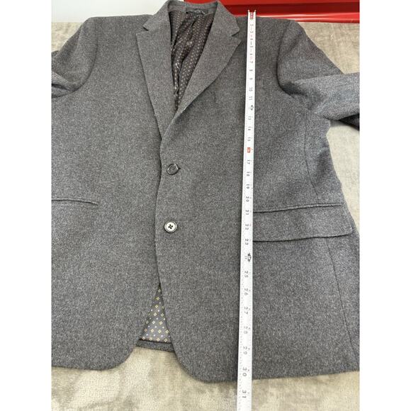 Ralph Lauren Men’s Gray Wool Silk Cashmere Blazer Sport Coat 42R Classic Fit - Picture 11 of 13